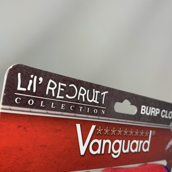 Set of 2 Burp cloths mini marine nwt by vanguard - Picture 10 of 17